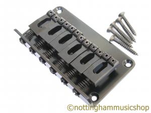 ELECTRIC GUITAR HARD TAIL BRIDGE BLACK 75MM